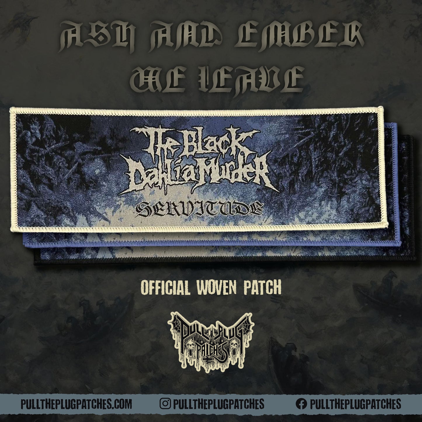 The Black Dahlia Murder - Servitude - Strip Patch