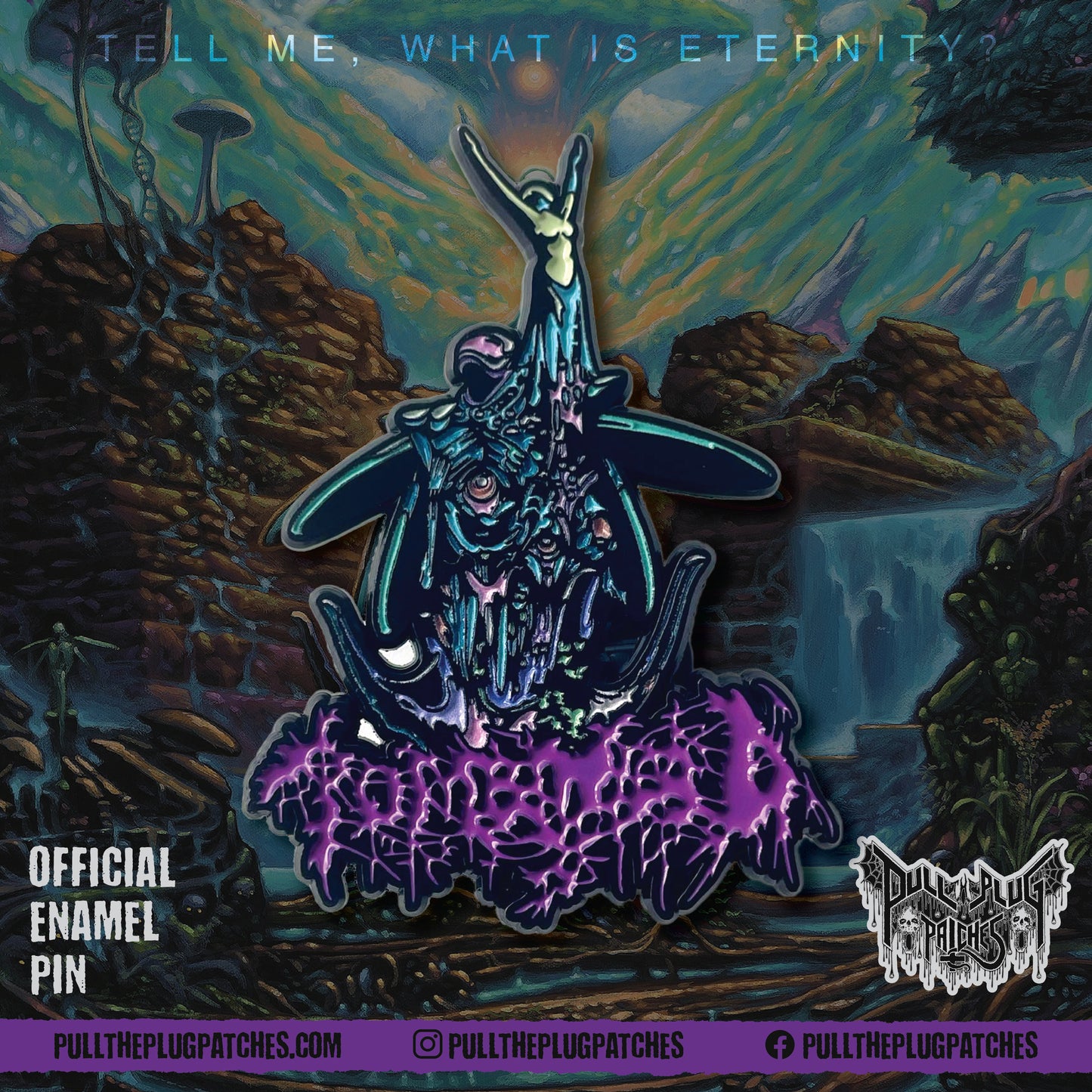 Tomb Mold - The Enduring Spirt - Enamel Pin