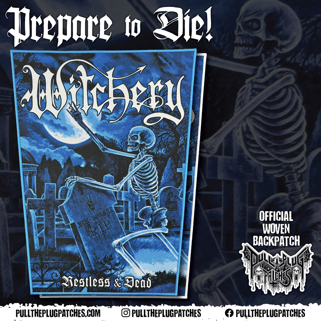 Witchery - Restless & Dead - Backpatch