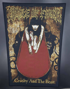 Cradle Of Filth - Cruelty And The Beast - Backpatch