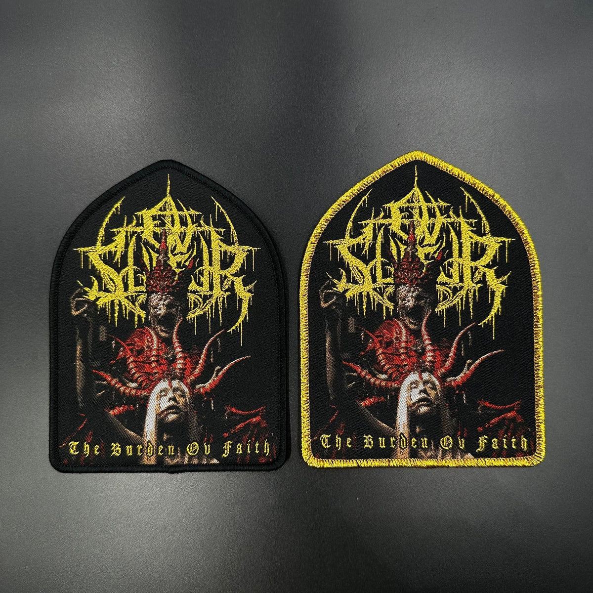 Ov Sulfur - The Burden Ov Faith – Pull The Plug Patches