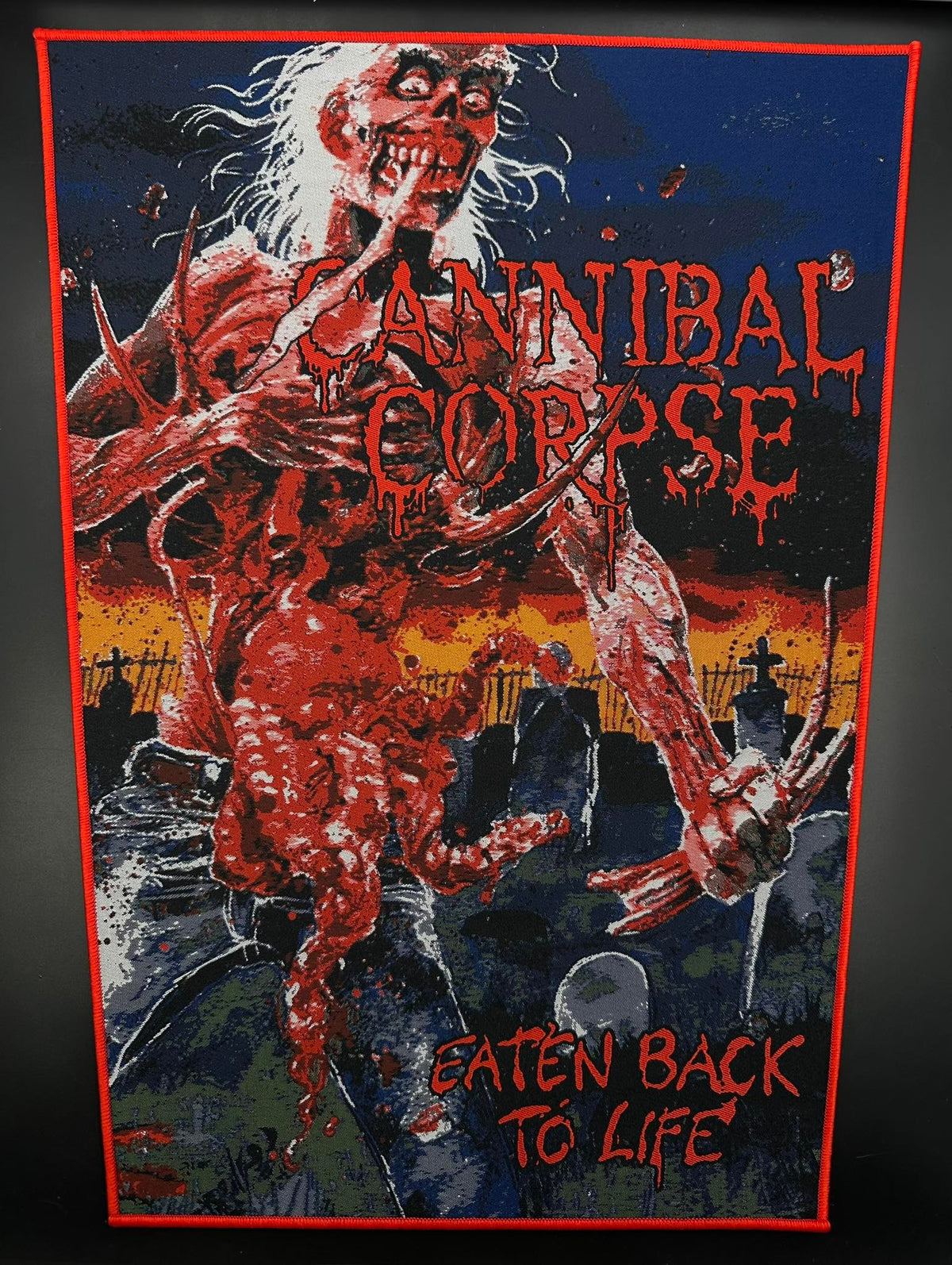 Cannibal Corpse - Eaten Back To Life - Backpatch