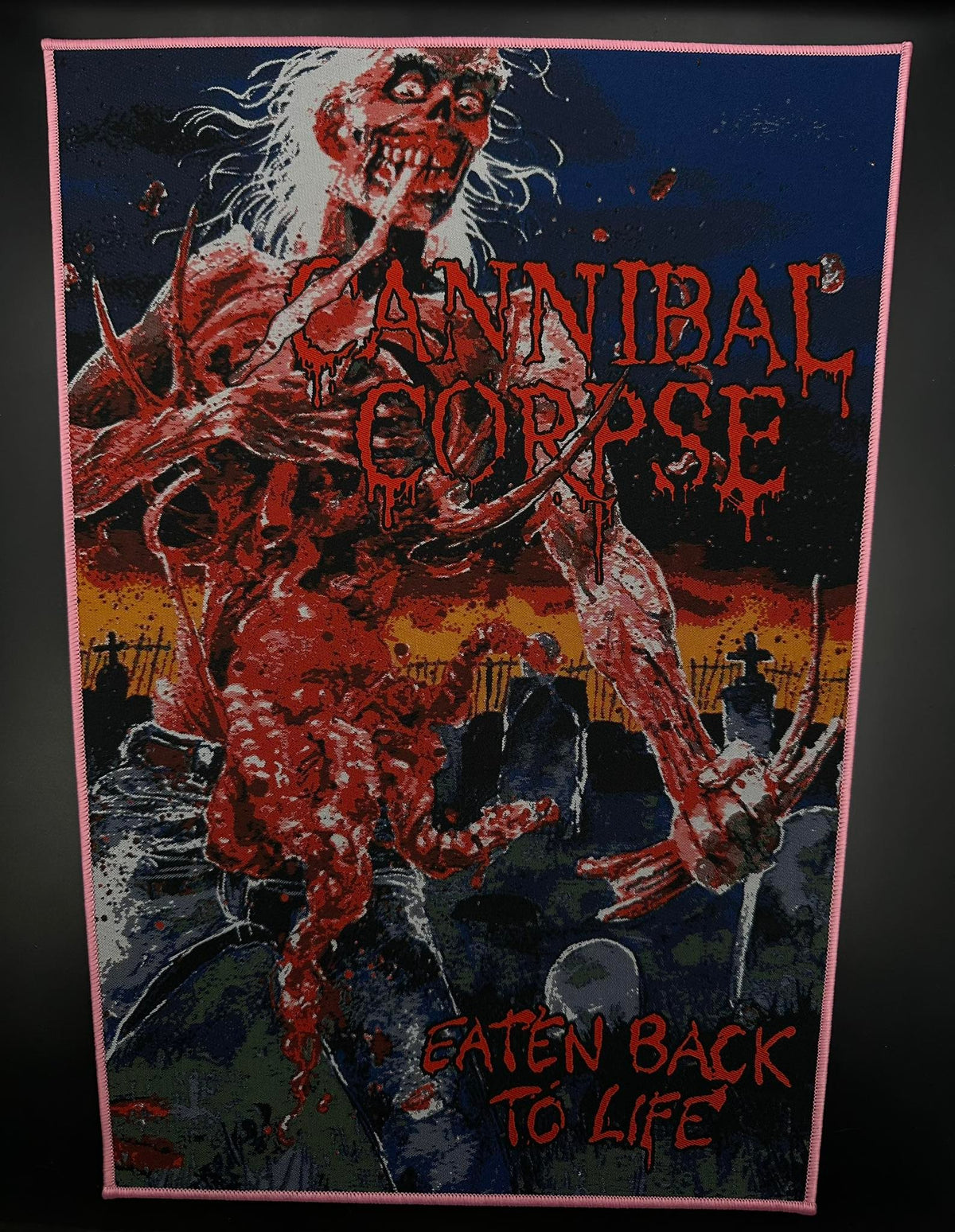 Cannibal Corpse - Eaten Back To Life - Backpatch