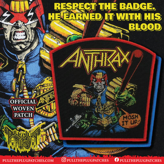 Anthrax - I Am The Law - Patch