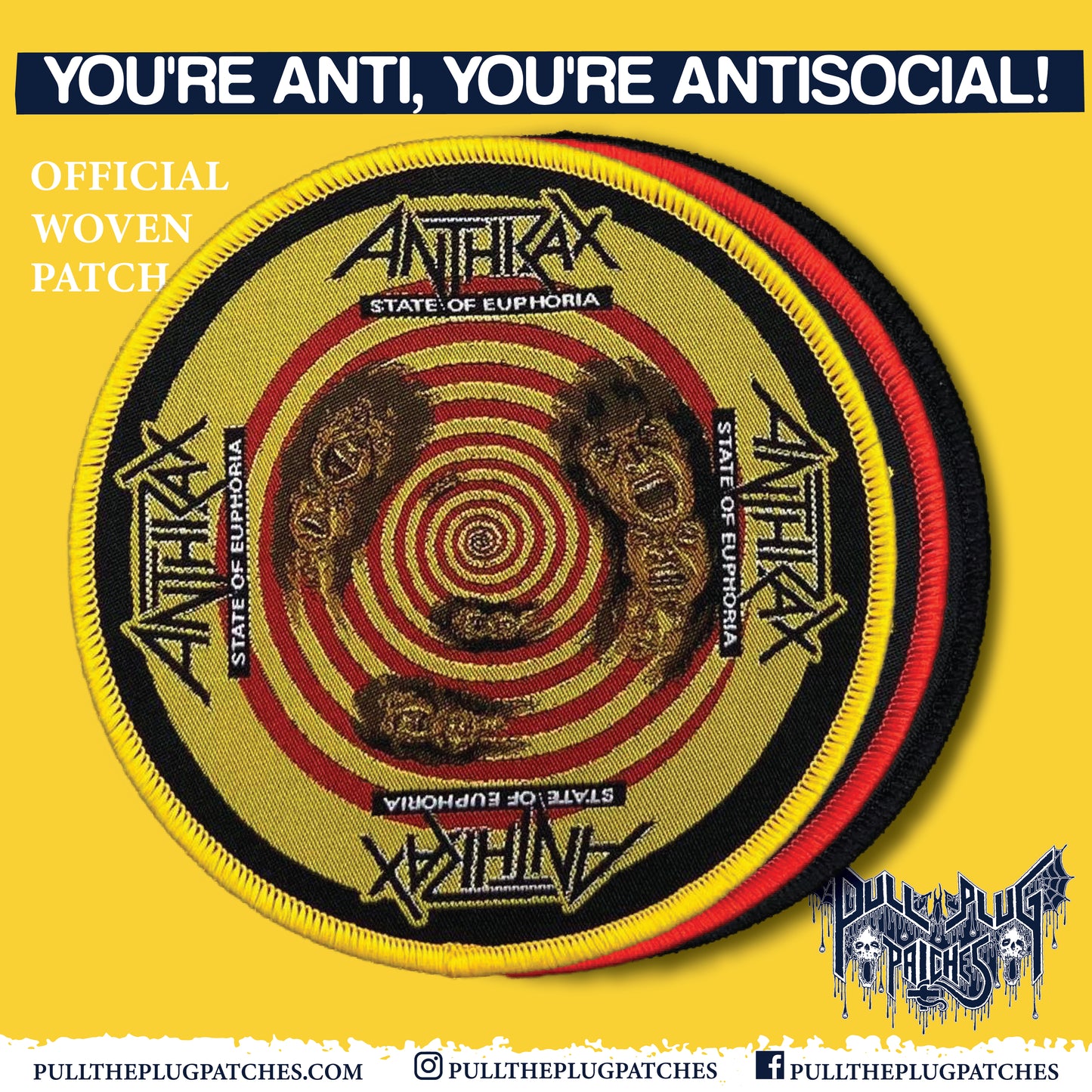 Anthrax - State Of Euphoria - Patch