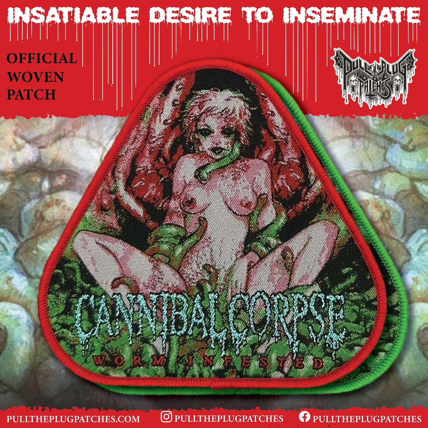 Cannibal Corpse - Worm Infested - Patch