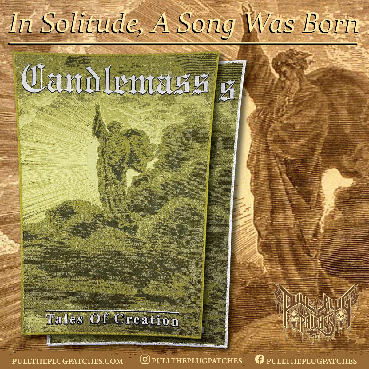 Candlemass - Tales of Creation - Backpatch