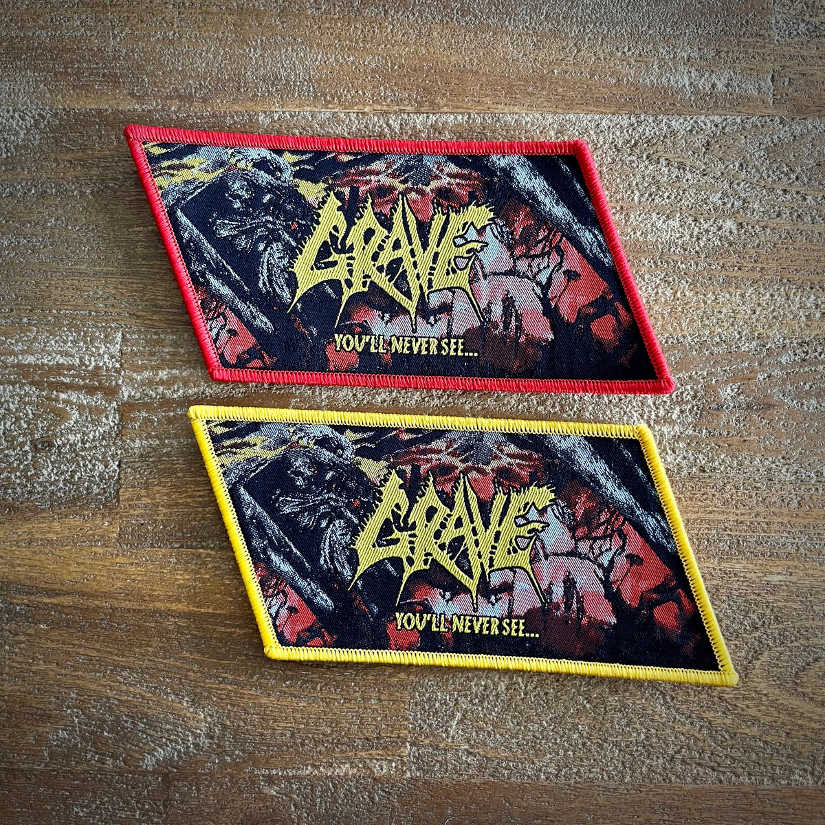 Grave - You'll Never See... - Patch