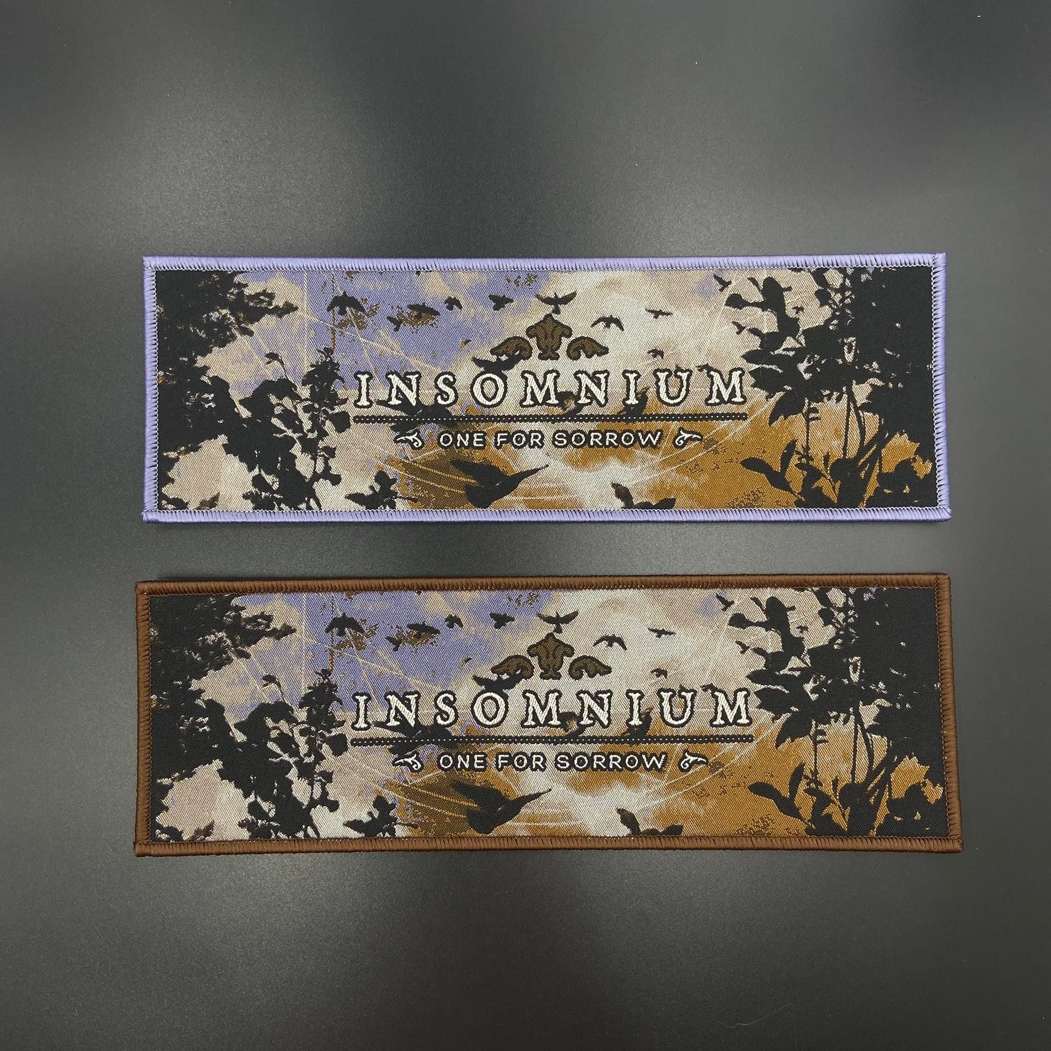 Insomnium - One For Sorrow - Strip Patch – Pull The Plug