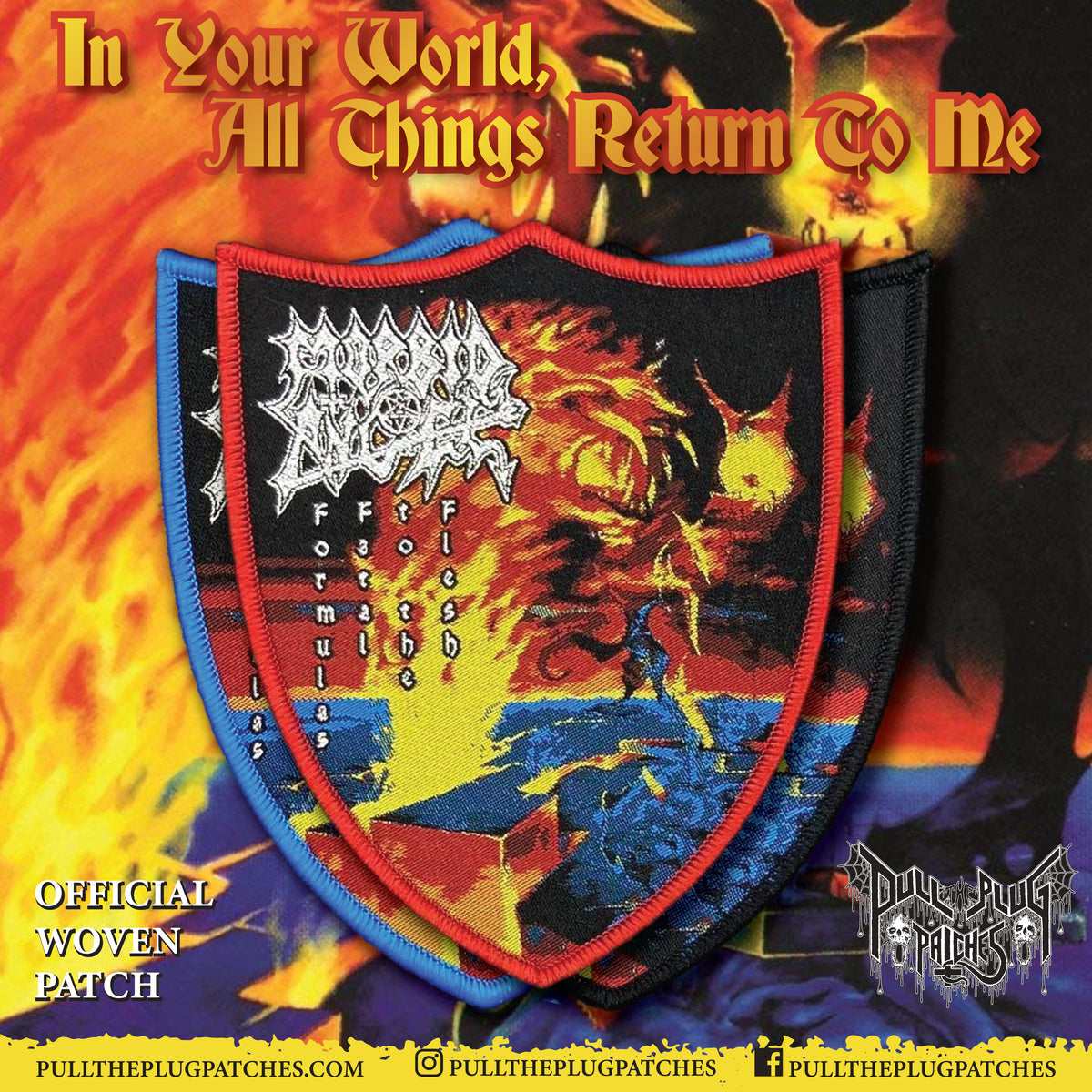 Morbid Angel - Formulas Fatal to the Flesh - Patch