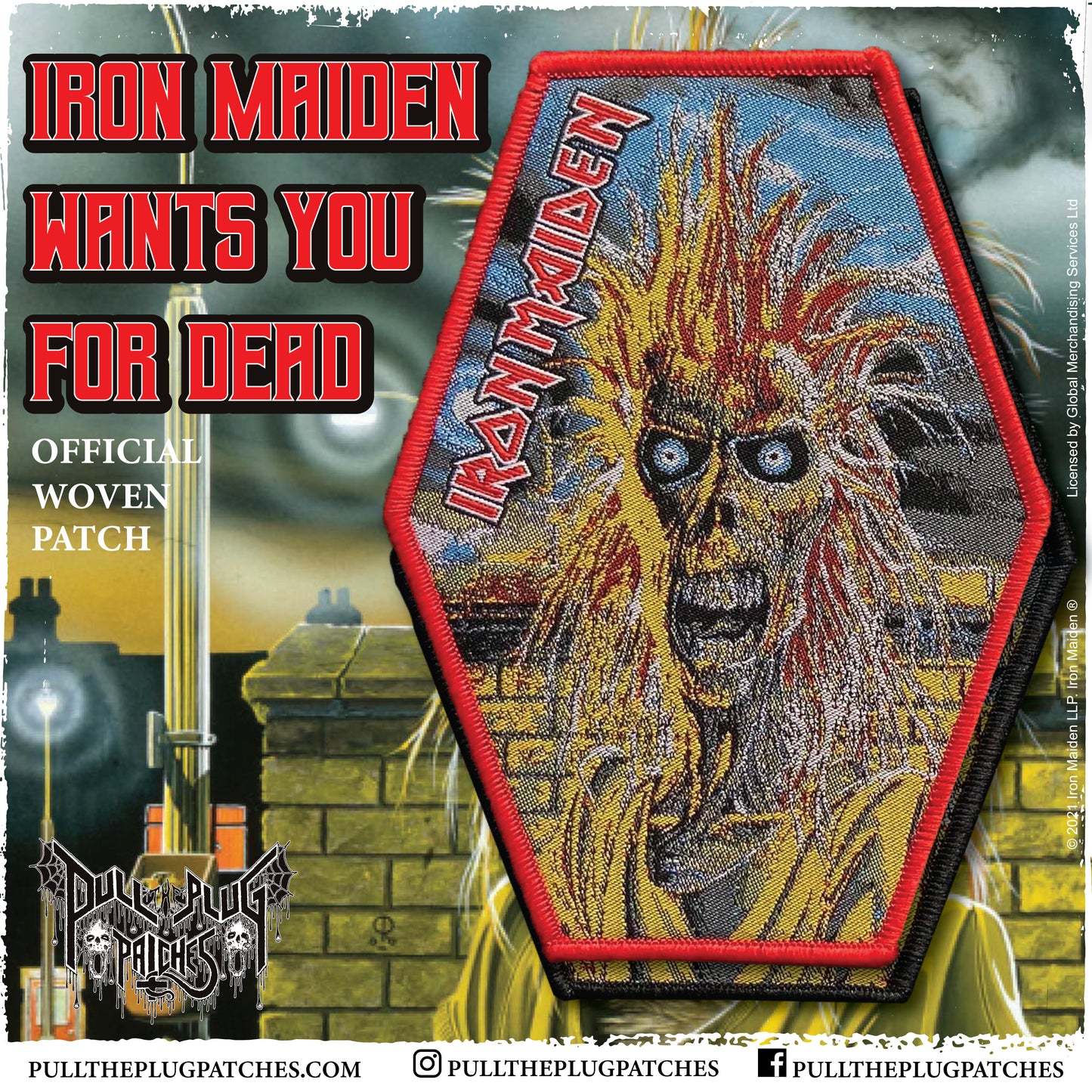 Iron Maiden - Iron Maiden - Patch