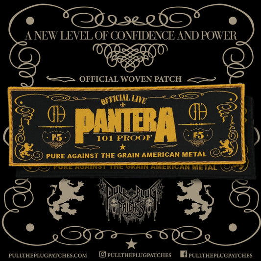 Pantera - Official Live: 101 Proof - Strip Patch