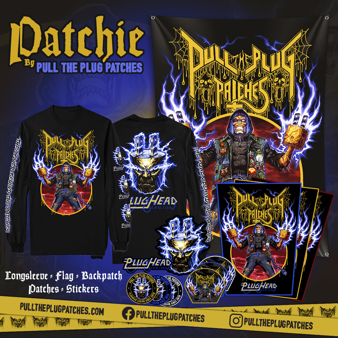 Patchie - The Power Behind The Patches - Flag – Pull The Plug Patches