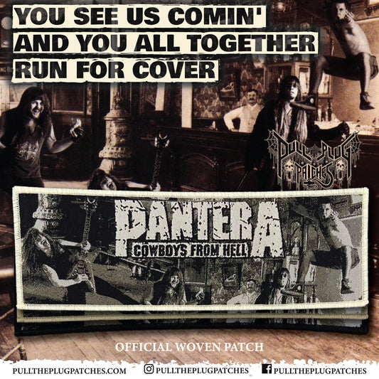 Pantera - Cowboys From Hell - Strip Patch