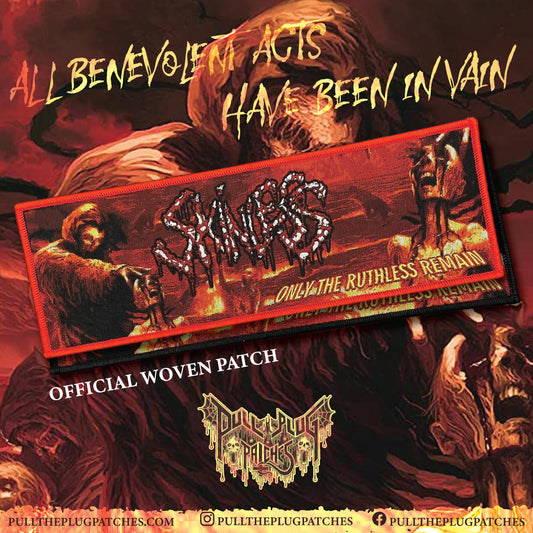 Skinless - Only The Ruthless Remain - Strip Patch