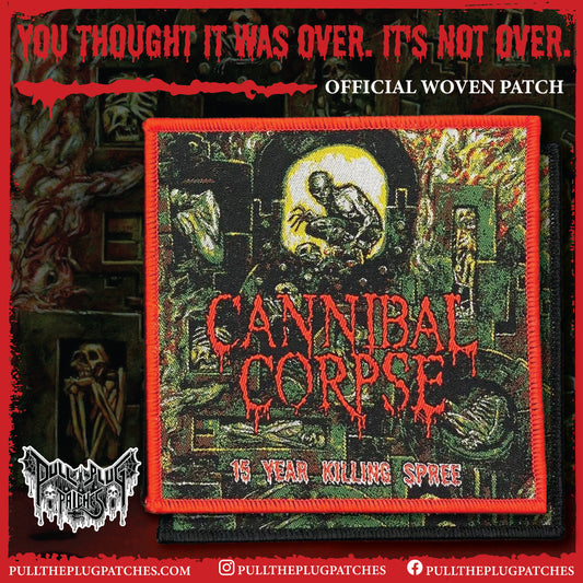 Cannibal Corpse - 15 Year Killing Spree - Patch