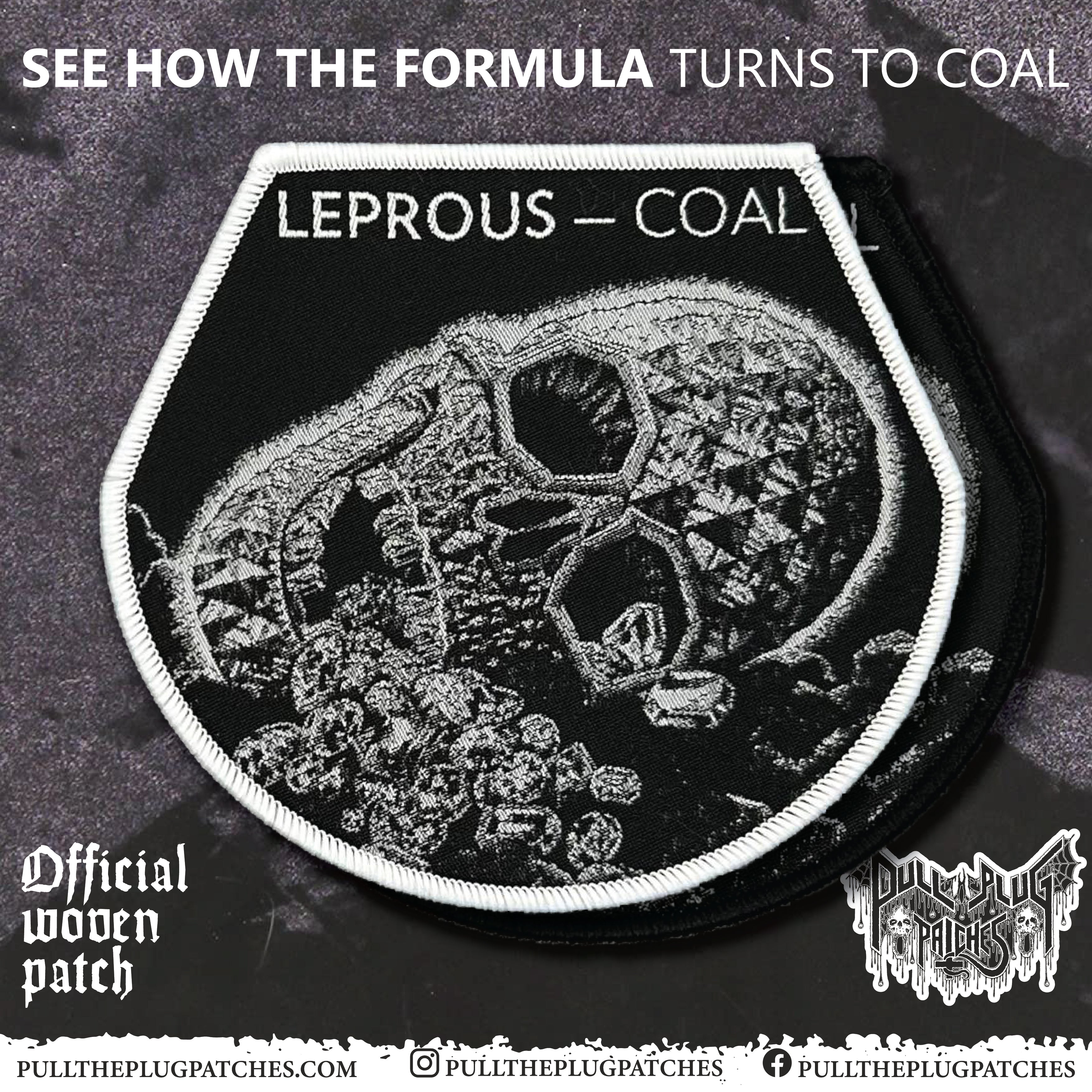 Leprous - Coal - Patch – Pull The Plug