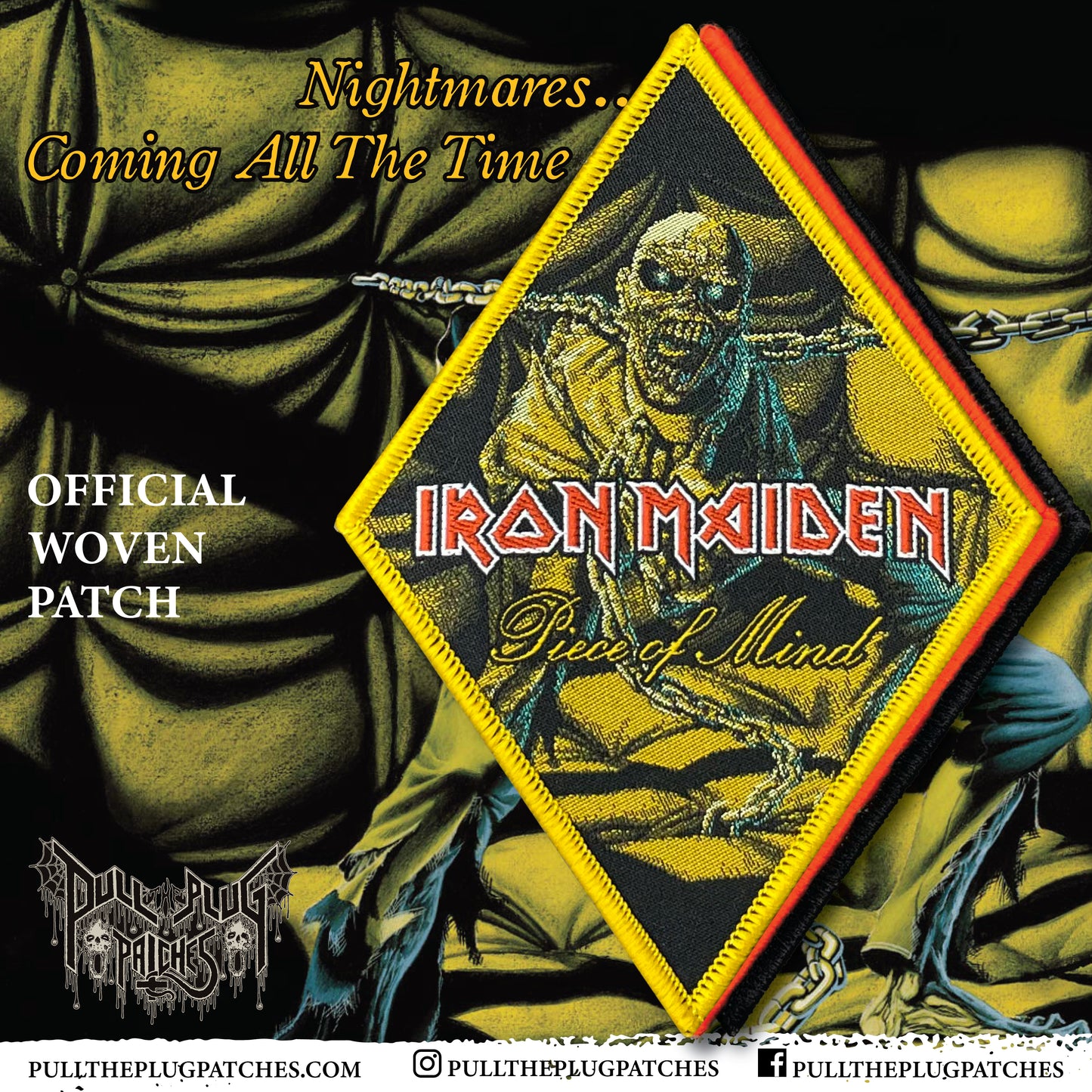 Iron Maiden - Piece Of Mind - Patch