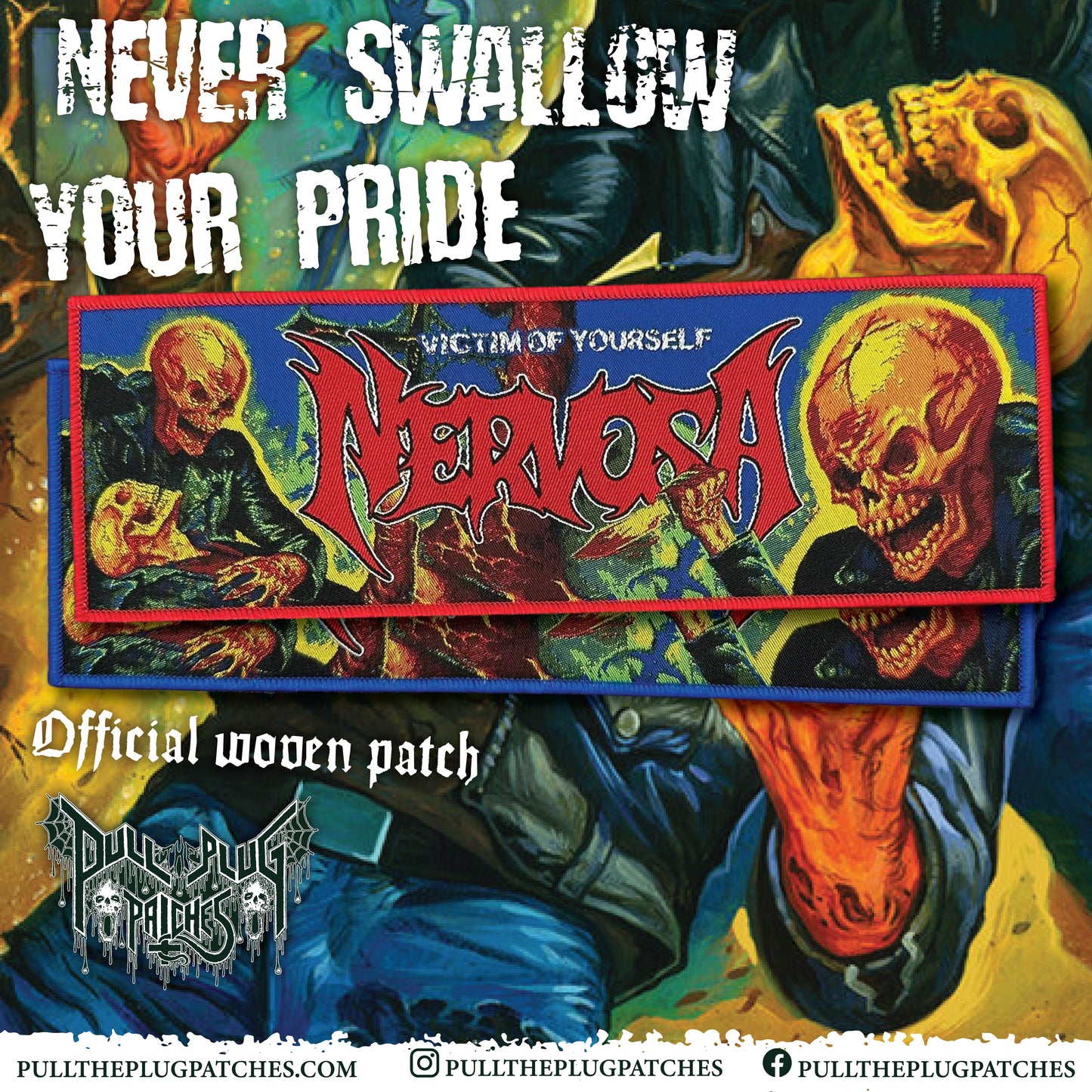 Nervosa - Victim Of Yourself - Strip Patch